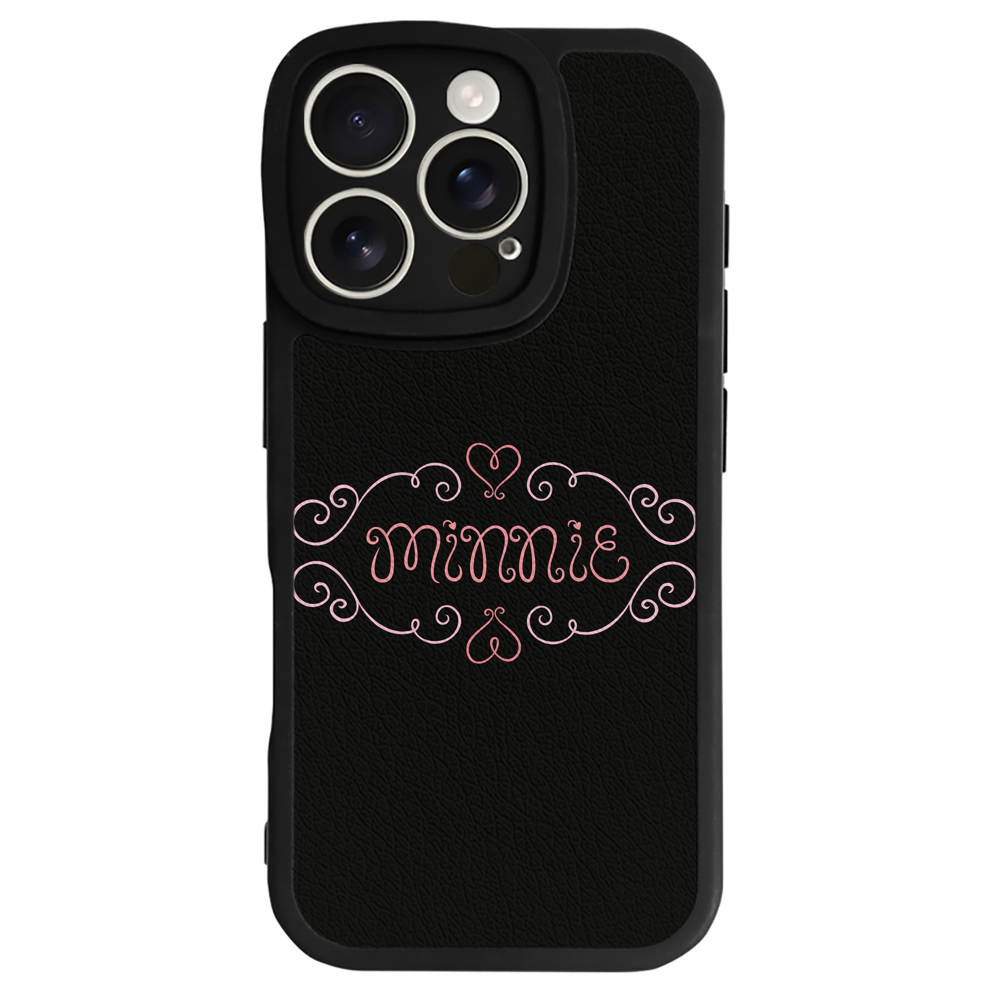 （画像用） ミッキーマウス Mickey Mouse 【iPhone 16シリーズ対応】シリコンスマホケース（レザー調） 材質：シリコン